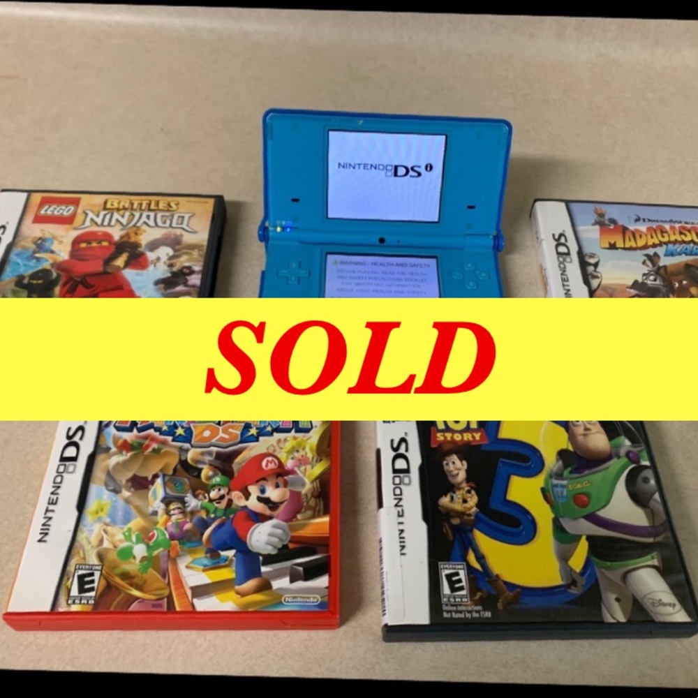 ‼️SOLD‼️ Nintendo DSi Blue 💙